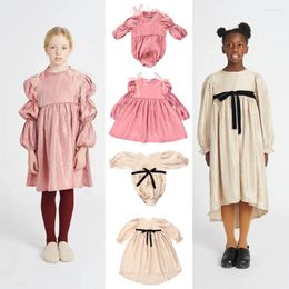 Clothing Sets Kids Flash Princess Dress Brand Girls Cute Long Sleeve Dresses Born Baby Soft Rompers Child Fashion Outwear Clothes Set