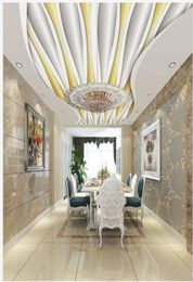 Simple creative 3D threedimensional relief ceiling mural Art Painting Living Room Bedroom Ceiling Backdrop Wallpaper 3D7138033