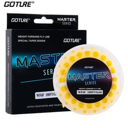 Goture MASTER Fly Fishing Line 90FT100FT Weight Forward Floating Casting for Bass Trout Accessories Tackles 231225