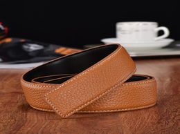 Belts Mens Belt Fashion Belts Men Leather Black Business Belts Women Big Gold Buckle Womens Classic Casual Belt with Orange Bo8035045