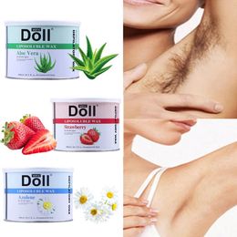 Epilator 400g Hot Film Wax Beans Depilatory Hard Wax Beans Canned Solid Hair Remover Full Body Hair Removal Wax Pellet for Women Men