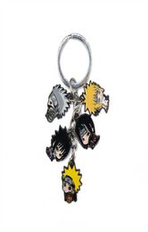 Hot Anime Keychain Cartoon Figure UCHIHA SASUKE Theme Pendant Keychains UZUMAKI- For Fans Cute Enamel Jewelry Key Holder G10193584971