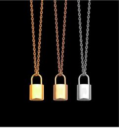 Lock picture Necklace couple hanging lock head Necklace0121380660