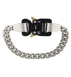 High Quality Alyx Bracelet Men Women Mixed Link Chain Metal 1017 Alyx 9sm Bracelets Fine Steel Colorfast Gifts Q06224035704