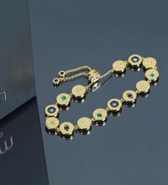 2019 French evil eyes bracelets gold high quality luxury chain bracelets for women lady gift CX2007244217512