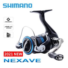 Accessories 2021 New Shimano Nexave Spinning Fishing Reels 10005000 3+1bb Max Drag 11kgarc Spool G Free Body Saltwater Reel Fishing Tackle