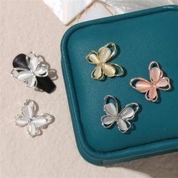 Nail Art Decorations Cat Eye Butterfly Manicure Jewellery 2023 Fashion Light Luxury Alloy -Encrusted Rhinestone Accessories