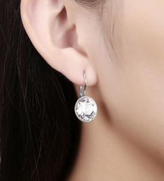 bella stud earrings gold Jewellery whole Jewellery with Asutrian elements crystal jewellery earrings for women brincos4753498