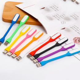 usb light man woman gift led light can be bent at will portable eye protection night light multiple Colours Colourful