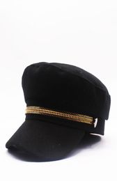 Luxury Designer Winter Warm Hat Thick Painters Wool Beret Hats Newsboy Caps Beret Berets Cool Style For Women Men5433131