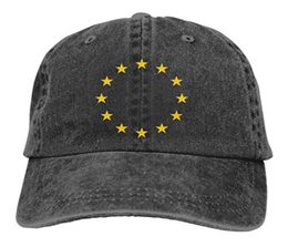 European Union Flag Star Baseball Cap Dad Hat Adjustable Cap Unstructured Cap Unisexe Men Women Baseball Sports Outdoors Hiphop h51155571