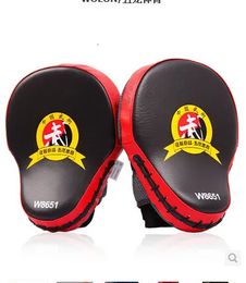 2pcslot Hand Target Focus Punch Pad Boxing Training Gloves Mitts Karate Muay Thai Kick Fighting Yellow 231225