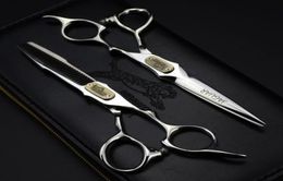 Hair Scissors JAGUAR Original Box Leopard Style Professional Hairdressing High Quality Special For Salon2862705