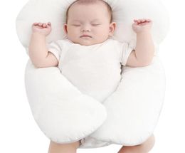 Baby Pillow Honeycomb Breathable born Head Positioner Cloud Shape Removable Adjustable AntiStartle Baby Flat Head Cushion 2205191757820