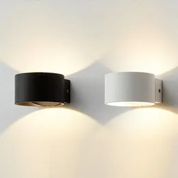 Wall Lamp LED Indoor Bedroom Living Room Light Decor Up Down Modern Aluminium Sconce Hallway Lighting