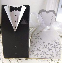 100pcs 50pairs Floral bride and groom box wedding boxes favour jewelry boxes gift4722226