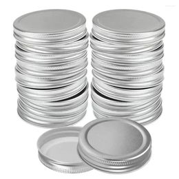 Storage Bottles Silver Jar Seal 70mm Wide Mason For Canning 86 Mmreusable Lid Lids 2023 Mouth Pcs Leakproof Ordinary Jars