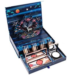 Makeup kit full professional Carved lipstick eye shadow eyeliner set makeup gift box birthday Valentine's Day 231226