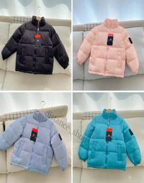2022 kids down coat parkas warm north boys Outerwear down storable hoodie girl downs jacket face coats clothing1541944