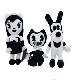 Bendy Boris Alice Angel Plush Doll Ink Machine Soft Stuffed Thriller Figure Toys For Kids Adult Xmas Halloween Gifts 30cm6639845