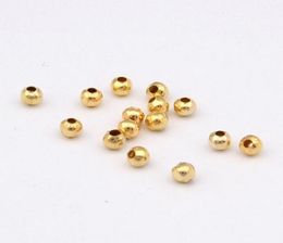 10000 piece DIY Jewellery Accessories Metal Iron Spacer Round Beads DIY Jewellery Accessory for Jewellery Making 6 Colour Select1522318