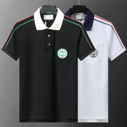 Mens Polo Shirt Italian T-shirts Short Sleeve Fashion Casual Men's Summer T-shirt Various Colours Available Asian Size M-3XL