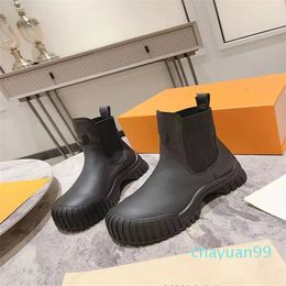 Designer -Boots Shoe Casual Monolith Black Leather Shoes Increase Platform Sneakers Classic Patent Matte Loafers