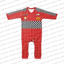 Baby Clothes Born Racing Spectator Selling Jumpsuits Boy Girl Outdoor Crawl Suit 231225