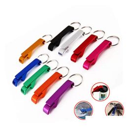 Openers Portable Beer Bottle Opener Keychain Pocket Aluminium Can Bar Tool Gadgets Summer Beverage Accessories Fy3432 Bb0210 Drop Deliv Otzqo