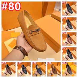 260Model Luxury Men Dress Shoe designer Genuine Leather Crocodile Print Wedding Loafers Double Buckles Business Office Formal Slip on Mens Shoes