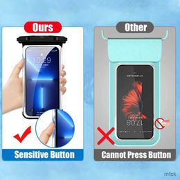 Cell Phone Cases Waterproof Phone Case Swimming Water Proof Bag Universal Underwater Phone Protector Pouch Cover For 11 12 13 14 Pro Max X