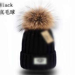 Dome Winter Outdoor Beanie Casual Cycling Thick Students True hairball Skull Cap 12200