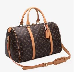 Hot designer duffle bag Men women fashion travel bag Large capacity handbag Classic printed coated canvas leather travel bag boarding bag handbag M41412