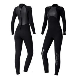 Premium SCR Neoprene 3MM Wetsuit Women Diving Thermal Suit Long Sleev 231226