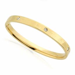 fashion designer bracelet stainless steel Jewellery bracelet for men and women high quality diamond bracelet letters gold bracelets 327B