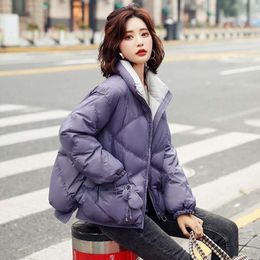 Short and Loose Down Jacket for Women in South Korea, Winter Hot Selling 90 White Duck Down Jacket, Short and Fashionable Down Jacket