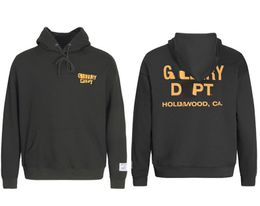 2023 Winter Men's Hoodies Sweatshirts Hoodie Designer Galleryes depts Gary Painted Graffiti Used Letters Printed Loose Casual Fashion Men Women Hoodies