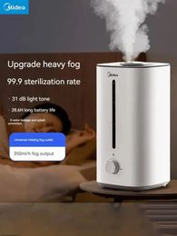 The United States Small Humidifier Home Pregnant Women Baby Light Sound Fog Volume Bedroom Office Large Capacity Sprayer 231226