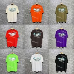 Brand Crew Neck Tshirt Mens Womens Street Tees Tops Designers Letter Printed T Shirt Clothing