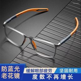 Sunglasses Sports Fashion Reading Glasses Men's Ultra Light HD Blue Blocking Glassescomfortable Non-slip Square