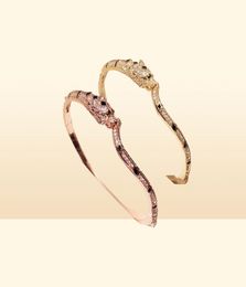 Personality domineering Leopard Bracelet Women039s Bracelet money Copper material Luxurious Dance Bracelet Gi5850071