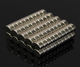 100 pcsLot N52 Strong Cylinder Magnet Rare Earth Neodymium Magnet 6mm x 3mm1448515