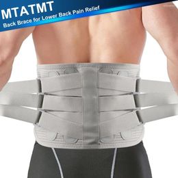 Waist Support Back Brace For Men Women Lower Pain Relief With 2 Stays Adjustable Belt Work Anti-skid Lumbar
