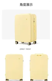Suitcases Y2721 2023 20 Inch Luggage Case Silent Universal Wheel Travel