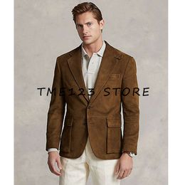 Suede Autumn Jacket V Neck Single Breasted Casual Fashion Men's Winter Coats Man Jackets for Women Suit Military