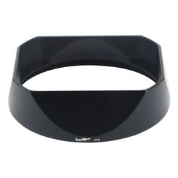 Haoge LHLQ Metal Square Lens Hood for Leica Q2 Q QP q Digital Camera Accessories Black 231226