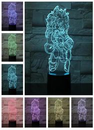 Cartoon Anime Boku No My Hero Academia Table Lamp Bedroom Child Kids Xmas Gifts Comic Manga Midoriya Izuku Figure Night Light LED 5377322