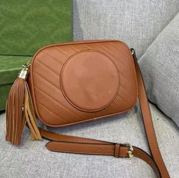new luxurys designers Tassel Handbags bag Women Leather Soho Disco Shoulder Bag Fringed Messenger Purse Designer Crossbody Bags Wallet Evening Bags