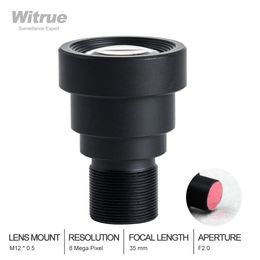 Witrue 4K Camera Lens 8 Megapixel M12 Fixed Lenses 35mm 118 inch with 650nm IR Philtre for Action Cameras 231226