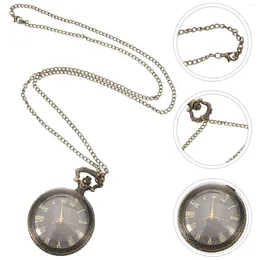 Pocket Watches Decorative Watch Personality Roman Alloy Men's For Elderly Student